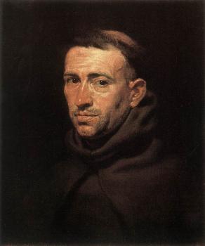 Peter Paul Rubens : Head of a Franciscan Friar